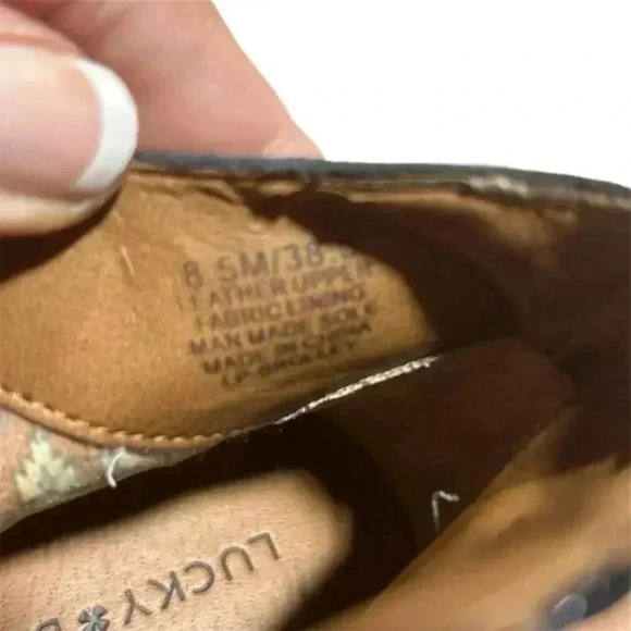 Lucky Brand Brolley Women's Suede Ankle Booties Gray Size 8.5 M - Picture 5 of 5